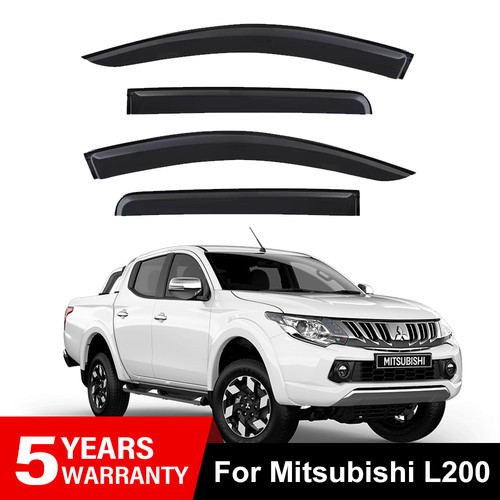 4pcs tinted wind deflectors - tinted,