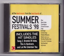 (LT643) Q Magazine: Summer Festivals '98, 13 tracks various artists - CD