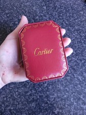 Dark red gold leather cartier - dark,