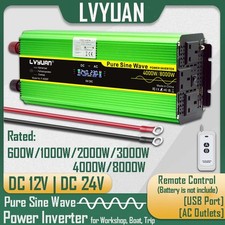12V 24V USB Power Inverter
