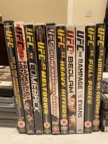 X10 ufc dvd sets some - ufc,