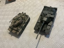 A Pair Of Vintage Corgi Tanks