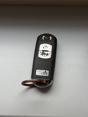 Mazda smart key - 3, button