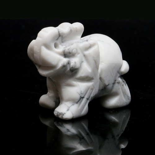 Natural crystal elephant - crystal,
