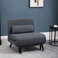 Linen 5-Position Single Sofa