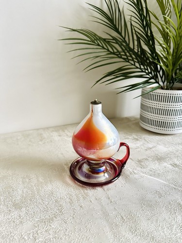 Glass oil burner - glass,