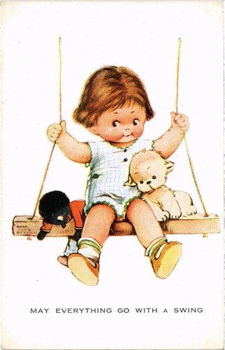 Artist signed mabel lucie - pc,