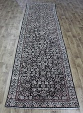 Antique Persian Hamedan handmade runner, very hard wearing 420 x 98 cm