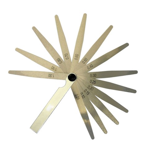 Blade feeler gauge set - 13,