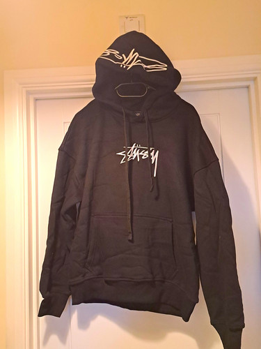 Stüssy men black pullover - black,