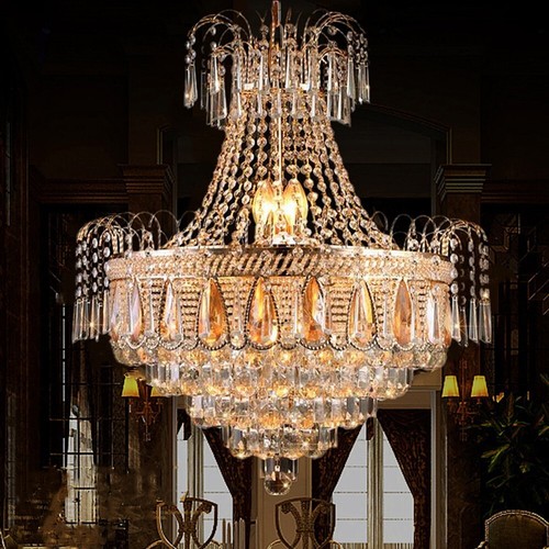Gold empire crystal - gold, chandelier