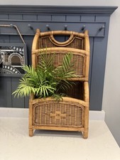 Vintage Bamboo Shelves