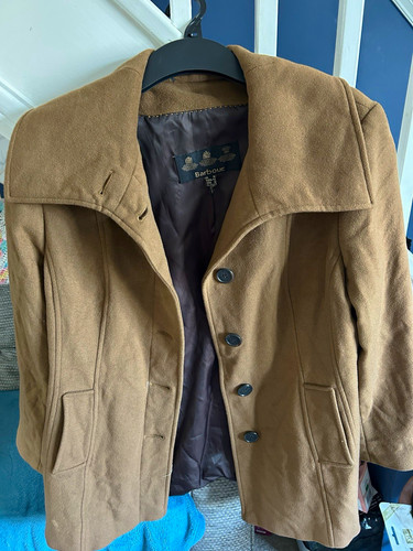 Barbour women brown wool - barbour,