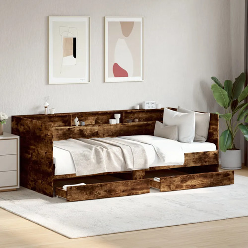 Walplus smoked oak daybed - walplus,
