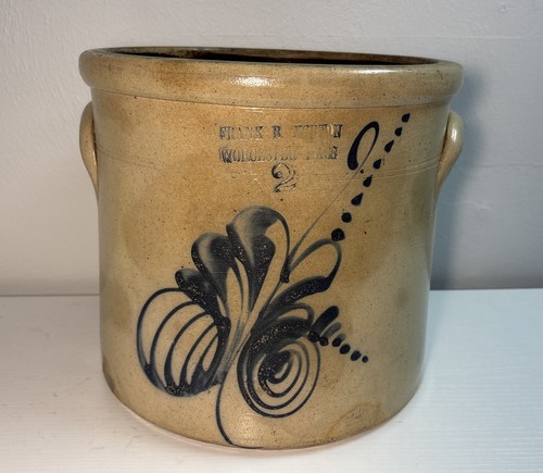 Antique salt glazed stoneware - salt,