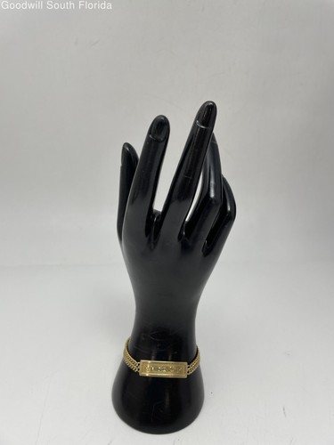 Gold bracelet women stamped - gold, (stamped