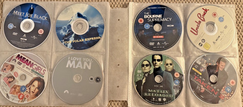 100 dvd job lot - 100+, films