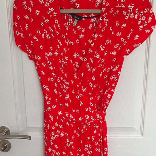 Joules red white floral - joules,