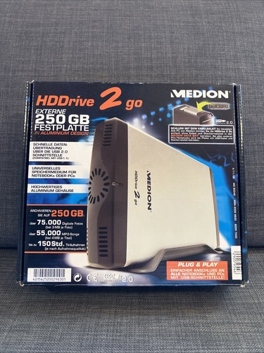 New medion hddrive 2 go - new,