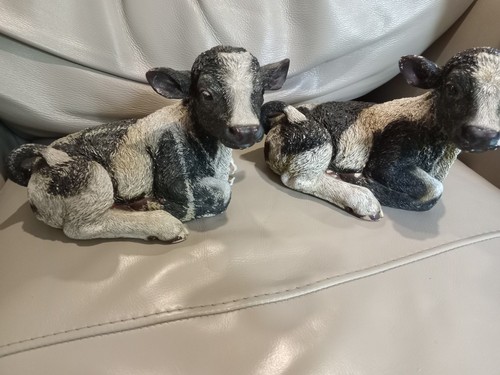 Calf statue ornament cow - ornament,