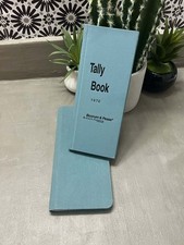 2 Vintage Boorum & Pease Tally