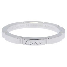 CARTIER Maillon Panthere Ring 750 K18WG 59 US 9.5 #Y-32