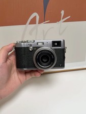 Fujifilm X100T 16.3MP Compact Digital Camera with 23mm f/2 Fixed Lens Silver