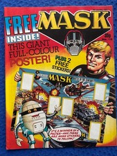 MASK #s 15, 16, 17    UK Comic  -  3 issues in great condition with free gifts