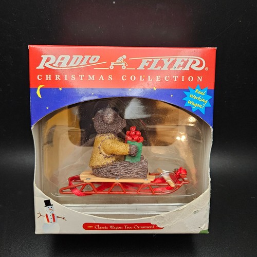 Radio flyer christmas ornament - christmas,