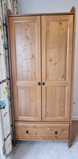 IKEA Leksvik 2 Door Childrens Wardrobe