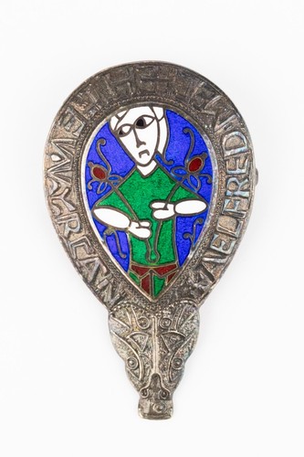 Vintage 925 silver enamel - &,