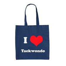I Love Taekwondo - Canvas Tote