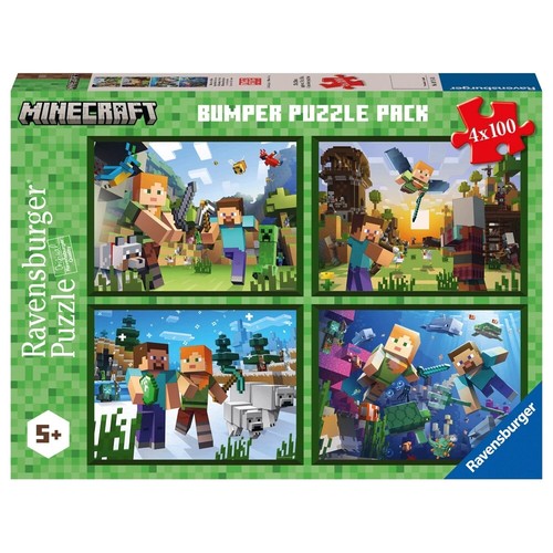 Ravensburger minecraft jigsaw - ravensburger,
