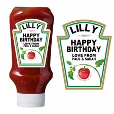 Personalised Joke Ketchup