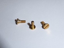 S1006 Hornby Triang Bogie  Pony Screws Brass  ( Quantity 3 ) 