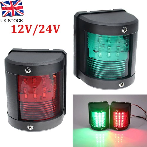 1pair boat navigation lights - boat,