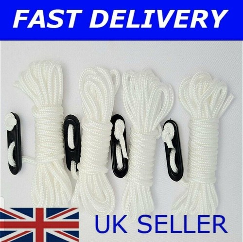 White guy line ropes 4m - guy,