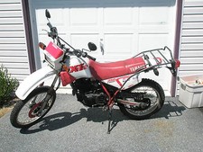XT350 Rear Motorcycle