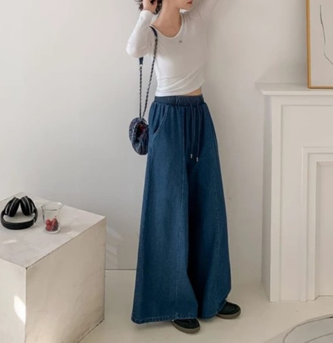 Korean full length pant denim - pant,