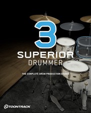Superior Drummer 3, The Rock Foundry SDX, EZdrummer 2, EZmix 2 + 11 Expansions