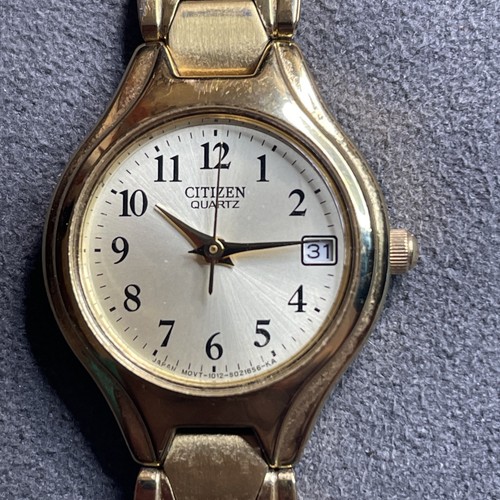 Ladies gold tone citizen - tone,