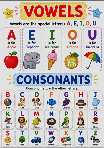 Laminated vowels - laminated,
