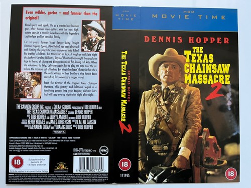 Vhs video sleeve the texas - video,
