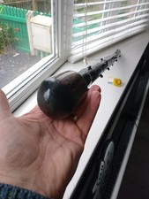 IRISH BLACKTHORN STICK  35 INCHS LONG 500 GRMS IN WEIGHT  SUPER  KNOB HANDLE