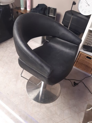 Leather hair salon chairs - hair,