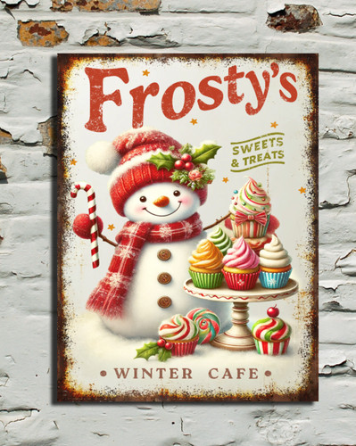 Frosty winter cafe festive - frosty's,