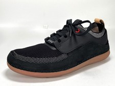 RRP £100 Brand New Clarks Nature IV Sport Men's Black Leather Trainers Size 7G