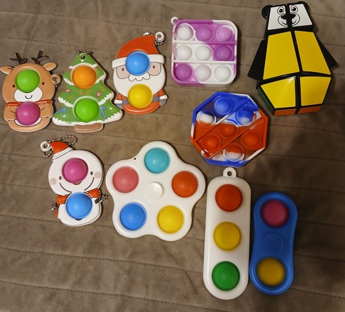 Lot christmas pop fidget - of, it