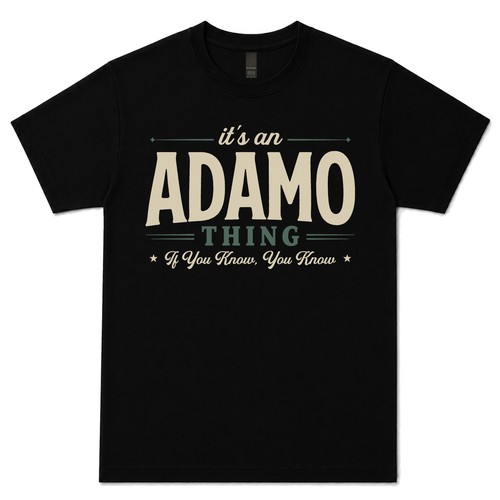 Adamo thing if you - an,