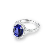 18ct White Gold 3 carats AAAA